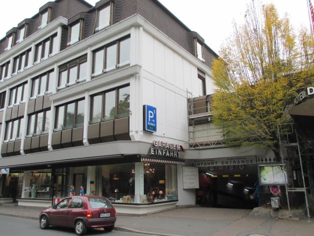Blick auf das Gebäude in Heidelberg