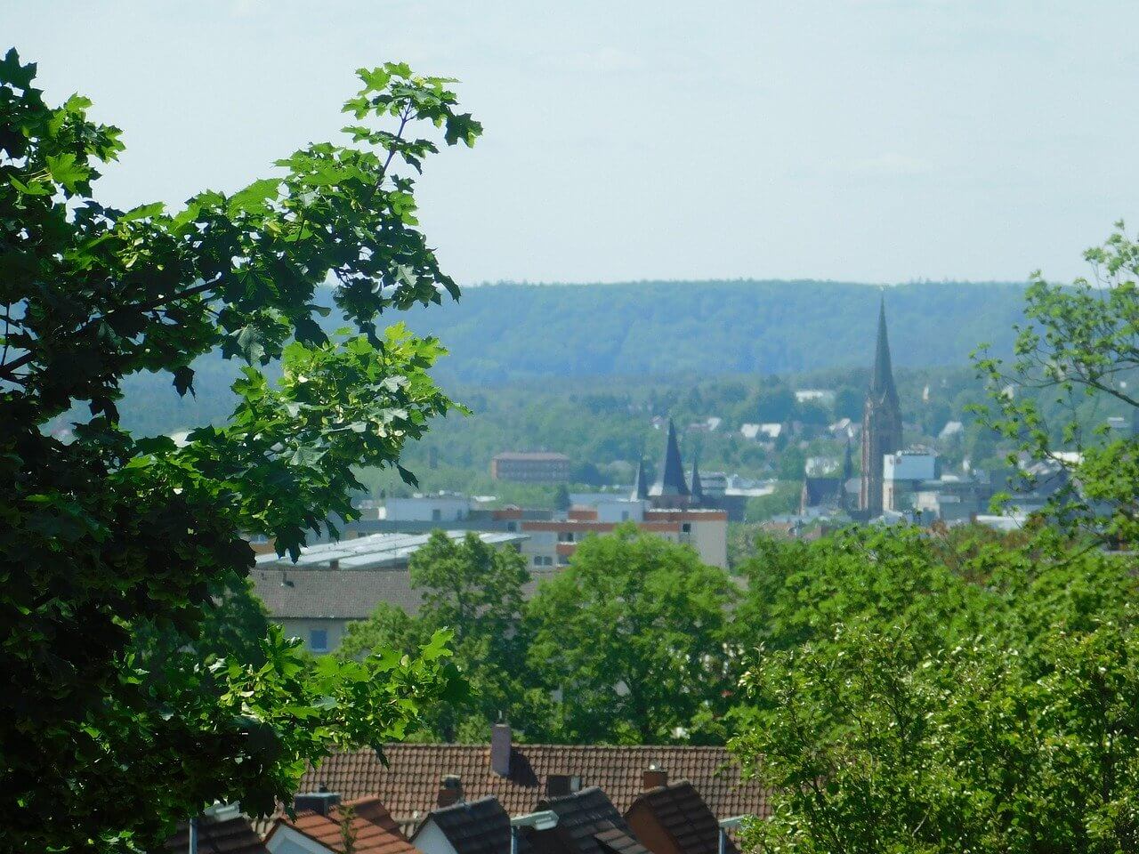 Blick über Kaiserslautern
