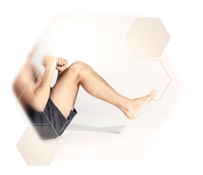 Körperregion Mann dauerhafte Haarentfernung Beine und Füße